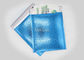 Kendinden Yapışkanlı Bant Yastıklı Nakliye Zarfları Mavi Renkli Kabarcıkla Basılmış