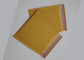 2 Sızdırmazlık Taraflı Ofset Baskı Sarı Kraft Kağıt Kabarcık Postaları