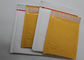 Özelleştirilmiş Sarı Kraft Kağıt Kabarcık Postaları Postalama İçin Yırtılması Kolay Yastıklı