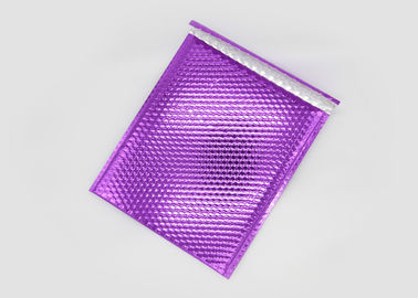 VMPET/CPE Yapısı Metalik Bubble Wrap Zarflar Özel Baskı Kendinden Mühürlü
