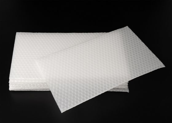 Biodegradable Padded Bubble Bags Gravure Printing Flat Edge For Packaging