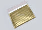 Altın Metalik Kabarcık Posta Zarfları 6 * 10 Ambalaj için Anti - Tremble Gloss