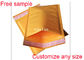 Kraft Bubble Wrap Posta Zarfları, Hava Kabarcıklı Yastıklı Yastıklı Posta Zarfları