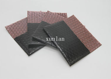 Parlak ISO9001 Siyah İletken Çanta İki Katmanlı 4x6 Siyah Metalik Kabarcık Postaları